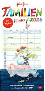Heye Familienkalender Helme Heine 2026