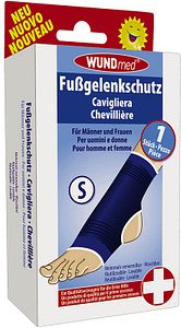 Thumbnail - WUNDmed® Sprunggelenkbandage 04-004S, Gr. S blau, 1 St.