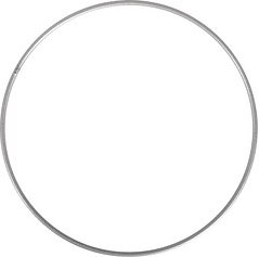 Thumbnail - Rayher Metallring beschichtet silber Ø 20,0 cm, 1 St.