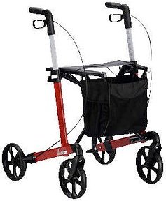 RUSSKA Rollator vital classic 11448008 rot, schwarz