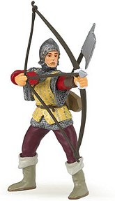 papo Fantasy/Mittelalter 39384 Bogenschütze rot Spielfigur