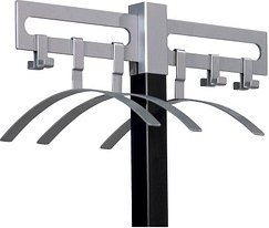 Kerkmann Kleiderbügel silber, 2 St.