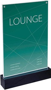 SIGEL luminous LED-Tischaufsteller DIN A4