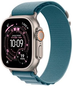 Apple Watch Ultra 3 Alpine Loop Small blau, natur