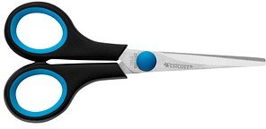 Thumbnail - WESTCOTT Linkshänder-Schere Easy Grip schwarz-blau 14,0 cm