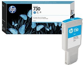 HP 730 (P2V68A) cyan Druckerpatrone