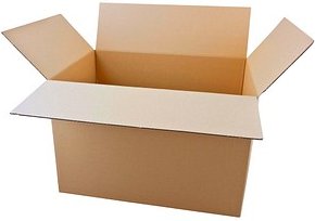 Nestler Wellpapp-Faltkartons 1-wellig braun 60,0 x 39,0 x 41,7 cm Außenmaß, 20 St.