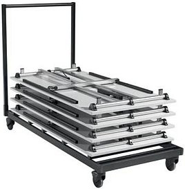 SODEMATUB Transportwagen schwarz 164,0 x 73,0 x 114,0 cm bis 400,0 kg