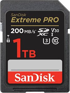 SanDisk Speicherkarte SDXC-Card Extreme PRO, 1 TB, 1 St.
