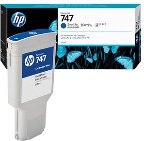 HP 747 (P2V85A) chromatisches blau Druckerpatrone