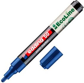 Thumbnail - edding 50 EcoLine Lackmarker blau 2,0 - 3,0 mm, 1 St.