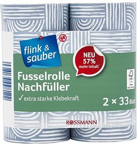 flink & sauber Ersatz-Fusselrollen