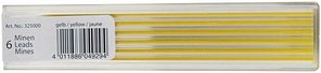 Thumbnail - STANGER Fallminen-Bleistiftminen gelb HB 0,3 mm, 6 St.