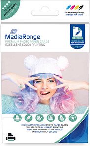 MediaRange Fotopapier MRINK104 10,0 x 15,0 cm hochglänzend 220 g/qm 50 Blatt