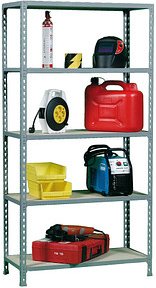 Simonrack Schwerlastregal MADERCLICK SUPERPLUS 8435104937358 grau 110,0 x 50,0 x 200,0 cm