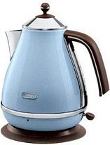 DeLonghi Wasserkocher Icona Vintage blau 1,7 l 2.000 W