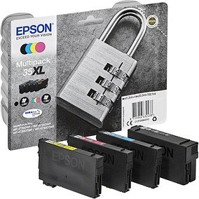 Thumbnail - EPSON 35XL / T3596XL schwarz, cyan, magenta, gelb Druckerpatronen, 4er-Set