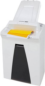 HSM SECURIO AF350 Aktenvernichter mit Partikelschnitt P-6, 0,78 x 11 mm, bis 350 Blatt, weiß