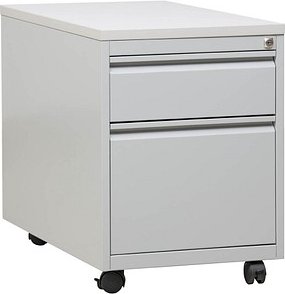 Gürkan Rollcontainer lichtgrau 2 Auszüge 46,0 x 79,0 x 62,0 cm