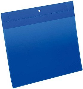 Thumbnail - DURABLE Magnettaschen blau A4, 10 St.