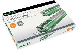 AKTION: LEITZ Heftklammern-Kassette Heftklammer-Kassette K10 für Blochheftgeräte 26/10, 1.050 St. mit Prämie nach Regist...