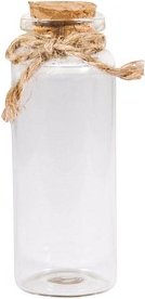 Thumbnail - Rayher Dekoglas transparent mit Korkdeckel Ø 3,0 cm, 1 St.