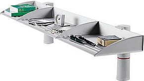 novus Briefablagen-System BoardMaster lichtgrau, 3 Fächer