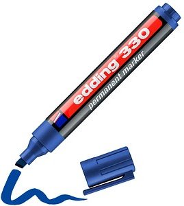 edding 330 Permanentmarker blau 1,0 - 5,0 mm, 10 St.