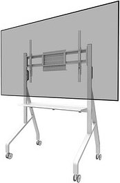 Thumbnail - Neomounts TV-Ständer mit Rollen FL50-525WH1 Move Go weiß