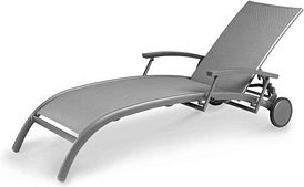 BEST Sonnenliege Larino anthrazit Aluminium