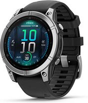 GARMIN fēnix E 47 mm Smartwatch schwarz, silber