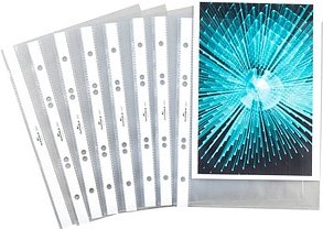 100 DURABLE Prospekthüllen DIN A5 glasklar glatt 0,06 mm