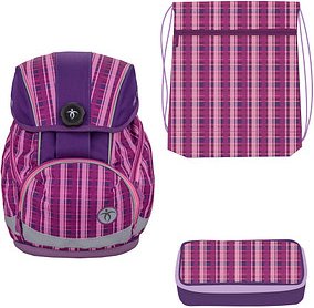 BELMIL® Schulranzen-Set Easy Pack Purple Kunstfaser lila