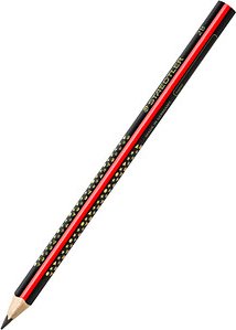 Thumbnail - STAEDTLER Noris Jumbo 1285 Schreiblernstift Bleistift 2B schwarz/rot, 1 St.