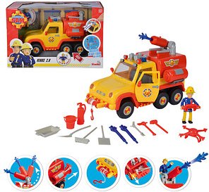 Thumbnail - Simba Feuerwehrmann Sam Feuerwehrauto Venus 2.0 mit Figur 109251094 Spielzeugauto