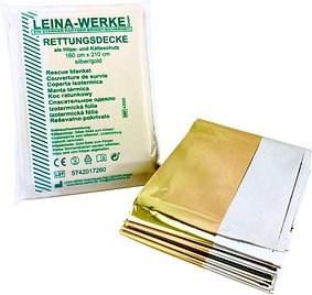 LEINA-WERKE Rettungsdecke 160 x 210 cm