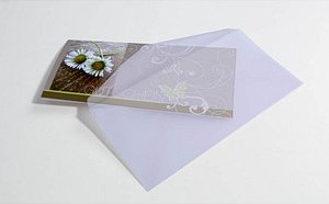 Thumbnail - SIGEL Briefumschläge transparent DIN lang ohne Fenster, 25 St.