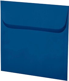 Thumbnail - artoz Briefumschläge Mosaic quadratisch ohne Fenster marine nassklebend 20 St.