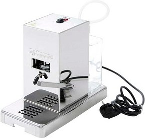 LA PICCOLA Lucidatura ESE-Pads Siebträgermaschine silber