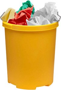 Thumbnail - HAN Klassik XXL Papierkorb 50,0 l gelb, 1 St.