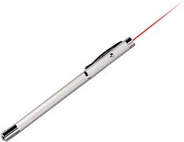 WEDO Laserpointer Teleskop-Laserpointer, roter Laser