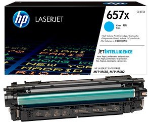 HP 657X (CF471X) cyan Tonerkartusche