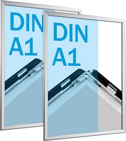 SPRINTIS Klapprahmen silber 59,4 x 84,1 cm, 2 St.