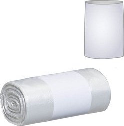 Müllbeutel 23,0 l transparent 7,0 µm, 100 St.