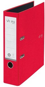 Thumbnail - VON LEITZ Ordner rot Karton 8,0 cm DIN A4