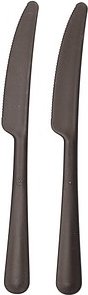 Thumbnail - circulware RESBONSIBLES Mehrweg-Messer, Kunststoff schwarz, 200 St.