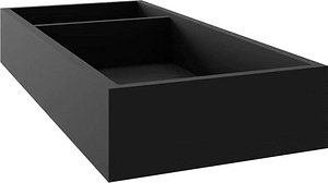 Thumbnail - fm Schreibtisch-Organizer schwarz Holz 25,0 x 9,5 x 3,5 cm