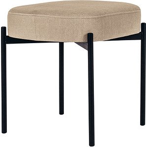 meet powered by PAPERFLOW Sitzbank GAIA S GBOST.01.12 elfenbein Stoff 49,0 cm