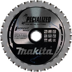 makita B-69325, EFFICUT Kreissägeblatt 150,0 mm, 33 Zähne, 1 St.
