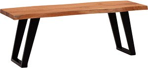 WOHNLING Esszimmerbank WL7.301 akazie Holz 120,0 cm